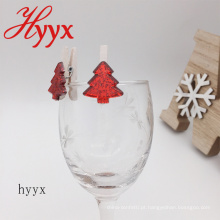HYYX Atacado Made In China peças de decoração para casa / decorações de natal branco